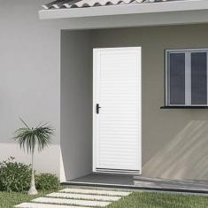 Porta de Giro Laminada Esquerda 215x85cm Minas Sul MGM Branco