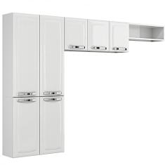 Cozinha Compacta 3 Peças 7 Portas Rose