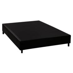 Cama Box Base Casal Universal Courano Black (138x188x20) - Costa Rica 