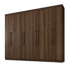 Guarda Roupa 8 Portas New Premium Benetil Imbuia
