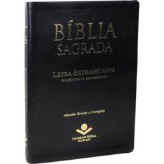 Bíblia Sagrada Letra Extra Gigante Revista E Corrigida Sbb