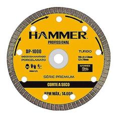 Disco Diamantado Porcelanato 4"  Hammer Dp-1000