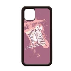 Capa roxa Pinto animal pintado para iPhone 12 Pro Max para Apple Mini Mobile Case Shell