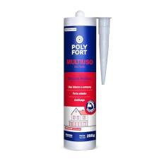 POLYFORT MULTIUSO SILICONE ACÉTICO 250G - INCOLOR