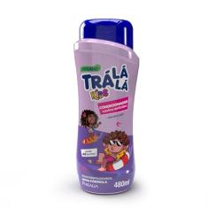 Trá Lá Lá Kids Personagem Shampoo Cachos, Roxo, 480 ml