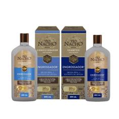 Kit Shampoo e Condicionador Engrossador 200mL - Tio Nacho