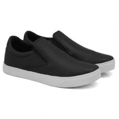 Tênis Slip On By Jack com Elástico Sola Borracha Reta Estiloso e Confo