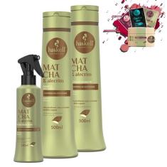Kit Haskell Matcha e Alecrim Sh Cond 500ml Fluido 120ml