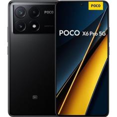 Smartphone Xiaomi POCO X6 Pro 5G 512GB (12GB RAM) Black Preto