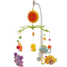 Móbile Musical Giratório Brinquedo Para Berço Bebê variados - toys