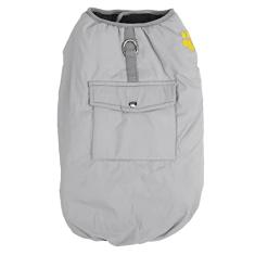 Casaco para cães à prova d'água, jaquetas reversíveis, à prova d'água, para climas frios, para cães, à prova de colete quente para cães médios