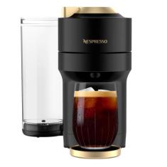 Cafeteira Nespresso Vertuo Pop+ Preta e Dourada para Café Espresso, 11