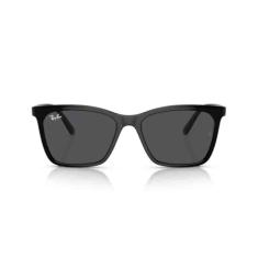 Óculos de Sol Ray-Ban 0RB4372L 601/87 Tam 56 / Preto - Lentes Cinza