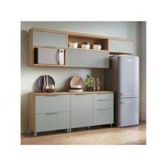 Cozinha Completa Marquesa 5 Peças Nature/Verde - Nesher, Menta