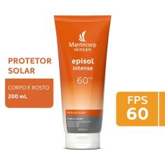Protetor Solar Facial e Corporal Episol Intense FPS 60 com 200ml 200ml