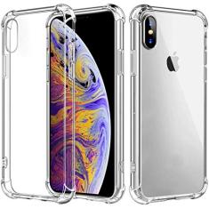 Capa Capinha Compatível Celular Iphone XS Max Anti Impacto 6.5 Polegadas Case Transparente Silicone Anti Shock Proteção