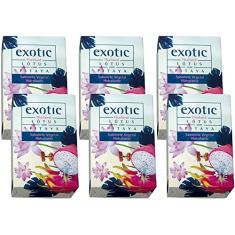 6 Sabonetes Vegetal Hidratante Thailand Exotic 170g Davene