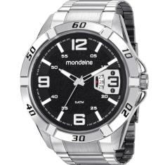 Relogio Mondaine Masculino Ref: 53834g0mvne1 Casual Prateado