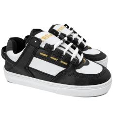 Tênis Tesla Coil Black White Gold