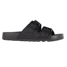 Tamanco Feminino Moleca Birken Preto/Prata 38