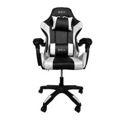 Cadeira Gamer BRX IMPACT PRETO/BRANCO