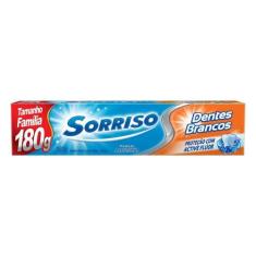 Creme Dental Sorriso Dentes Brancos Tamanho Família 180g
