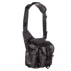 BOLSA DE OMBRO INVICTUS URBAN - CAMUFLADO WARSKIN BLACK