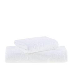 Jogo De Toalhas Buddemeyer Lollipop Banho 2 Peças Branco