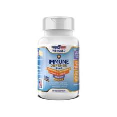 Multivitamínico Immune Defense com Própolis Vitgold 60 caps.