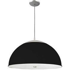 Pendente Pantoja & Carmona, 60w No Voltagev Preto