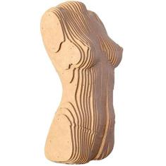Quebra Cabeça 3D Manequim Fem. Decoração Ornamento Enfeite - Indústria
