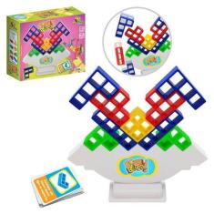 Jogo para Familia Tetris Brinquedo Crianca Jogo Educativo Equilibrista