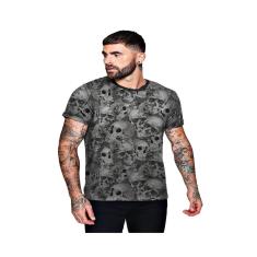 Camiseta Coleção Crânios de Esqueletos-Masculino