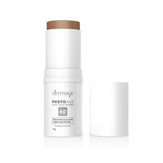 Protetor Solar Facial Dermage Photoage Stick Color Mineral FPS 60 16g (Médio)