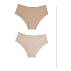 Calça Clássica Algodão Del Rio Kit C/4 Ref.50368, Mousse, Nature, M