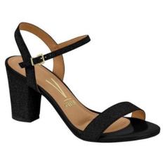 Sandalia Feminina Social Salto Medio Vizzano Confortavel 6262.474-Feminino