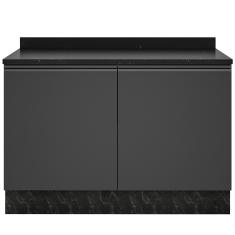 Balcão Bartira Linea 2 Portas 1 Prateleira - 120,1cm de largura