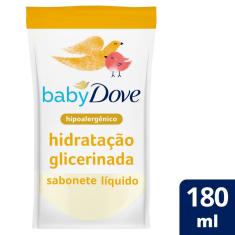 Sabonete Líquido Dove Baby Hidratação Glicerinada Refil 180ml Baby Dove 180ml