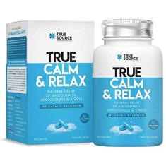 True Source True Calm E Relax - 90 Cápsulas -