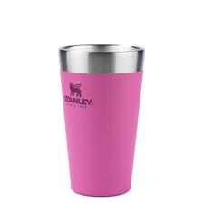 Stanley - Copo de cerveja isolado, copo empilhável Stay Chill de 473 ml, para bebidas quentes ou frias, Azalea