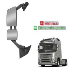 Conjunto Retrovisor LE para Volvo FH 2015/2021 Elétrico - Fabbof
