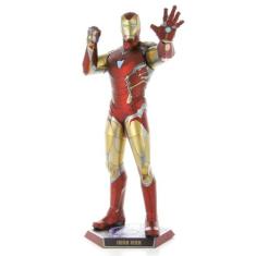 Miniatura De Montar Marvel Iron Man Metal Earth (ICX222), vermelho