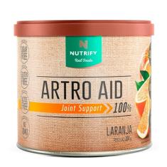 Nutrify Artro Aid – Colágeno Hidrolisado Tipo 1 e 2 com Ácido Hialurônico – Sabor Laranja – 200 g