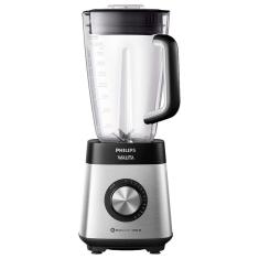 Liquidificador Walita Serie 5000 RI2244/91 - Copo Tritan 12 Velocidades, 1400W, 3 Litros, Preto e Prata