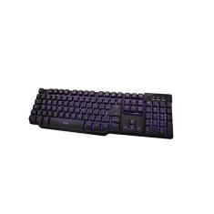 Teclado Gamer Force-X Usb Led 3 Cores OEX Game Tc201 Preto