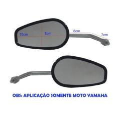 Espelho retrovisor GVS Mod.Harley para Virago 535 cromado convexo