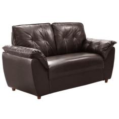 Sofá Rondomóveis 2 lugares R220 Cosmo revestimento em P.U  Café - ROND