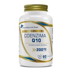 Coenzima Q10 200mg 60 Cápsulas Flora Nativa do Brasil-Unissex