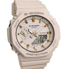 Relógio Casio Analógico e Digital G-Shock Feminino Rosa Claro GMA-S210