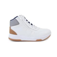 Tênis Infantil Masculino Molekinho Branco - 2852104-Masculino
